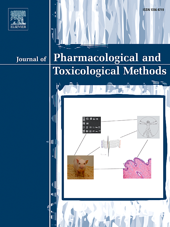 Go to journal home page - Journal of Pharmacological and Toxicological Methods